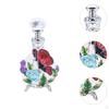 Glass Perfume Bottle Dispenser 25ml Container Gifts Decorative Vintage Decoration Women Flower