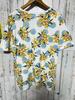 [USED] Ikebana Peony Art / Extremely Limited Edition ZARA T-Shirt with Floral Polka Dots and All-Over Print, Size XL, Rare