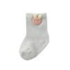 3Pairs Rabbit Toddle Short Tube Socks Strawberry Newborn Cartoon Socks Baby Cotton Socks  Autumn