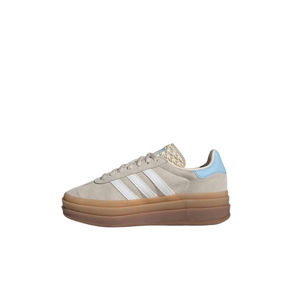 adidas Gazelle Bold J Wonder White Clear Sky Kids Sneakers Cream Cloud-White JH5540