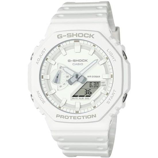 Casio Wristwatch G-Shock TONE-ONTONE Series GA-2100-7A7JF Mens White