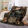Coperta morbida in flanella 3D P-Peaky Blinders Tommy Shelby per Letti Camera da letto Divano Picnic, Coperta da lancio per Coprire Esterni Tempo libero Regalo