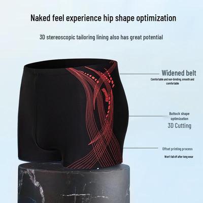 Maillot de bain imprimé à séchage rapide pour homme: Boxer de plage confortable et respirant
