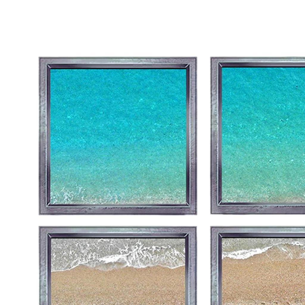 6 Pieces 3D Bathtub Appliques Decals Tub Treads Stickers for Bath Pools