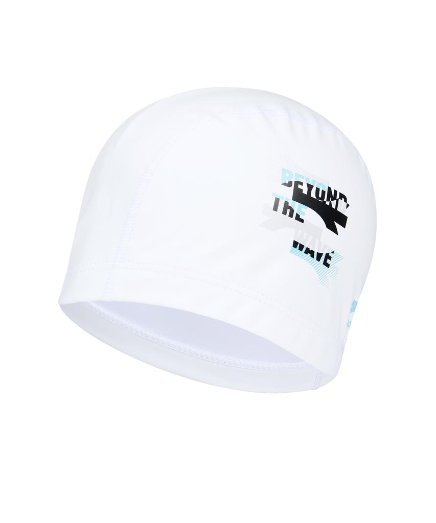 Lenomasuyeongbog Adult Geometric Urethane Coated Swim Cap White Ro-Rc2G011-Wh