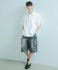 LOGSTORE Wide Cargo Denim Pants