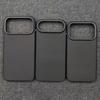Aramid Fiber Magnetic Case IPhone 17 Pro Max Air - Black 600D Anti-fall Anti-scratch