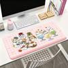 Cartoon Cute MMoFusand Mouse Pad For Office Gaming And Keyboards NonSlip Large Waterproof