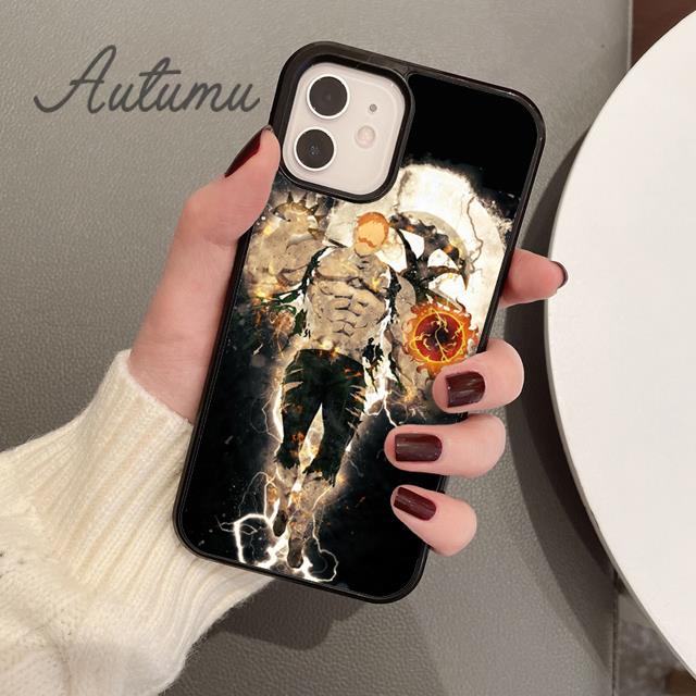 Escanor The Seven Deadly Sins Phone Case for iPhone 11 12 13 14 Pro Max Mini XR XS SE 2020 7 8 Plus Galaxy S21 S22 Cover Shell