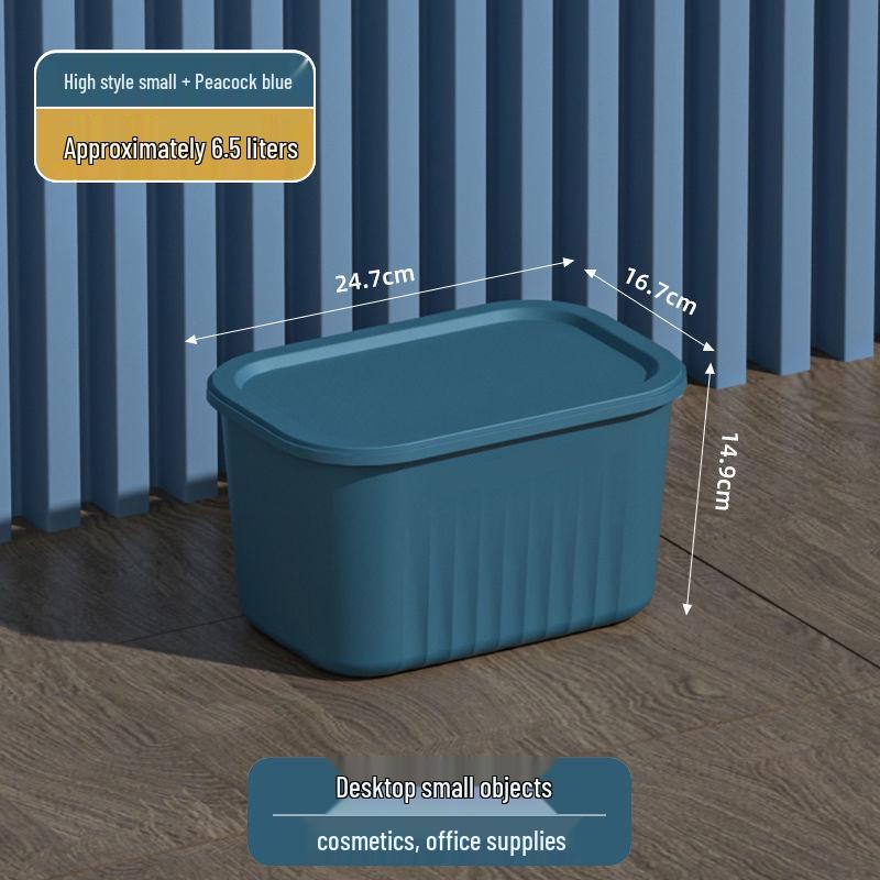 Velký domácí úložný box na hračky a oblečení s víkem