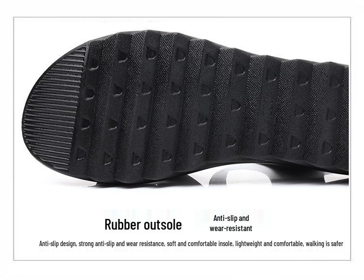 Women's Waterproof Beach Sandals - Comfortable Soft Sole Clogs for Middle-Aged and Elderly