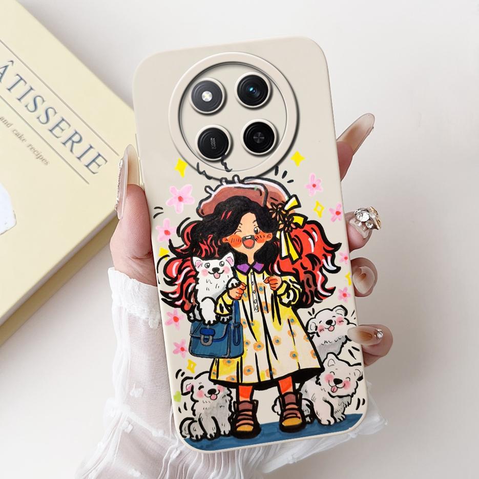 For Honor X9C Case Honor X60 Pro BRP-AN00 Cute Panda Cartoon Cover Soft TPU Phone Cass For Honor X9C HonorX60 Pro HonorX9C Shell