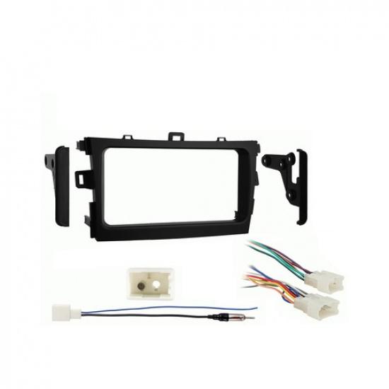 Fits Toyota Corolla 2012-2013 Double DIN Harness Radio tall Dash Kit