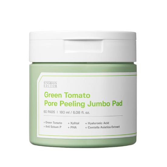 SUNGBOON EDITOR Green Tomato Pore Peeling Jumbo Pads 60Pads (180ml)