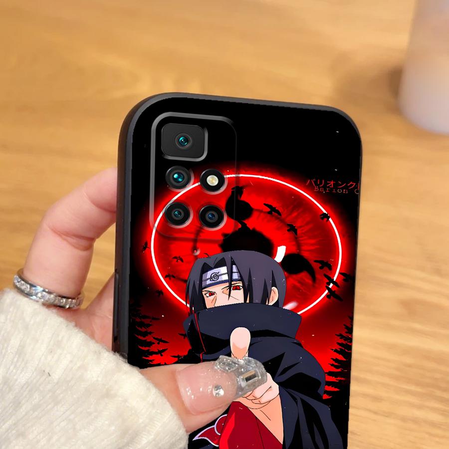 Anime N-NARUTOS Black Soft Phone Cover Case for Xiaomi Redmi 14C A3 A1 A2 Plus 12C A4 9 K40 K80 Pro 13C A5 10