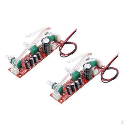2x NE5532 Amplifier Preamp Board Volume Control Preamplifie