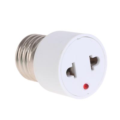 Practical 220V E27 Abs White Connector Accessories Screw Bulb Base Adapter
