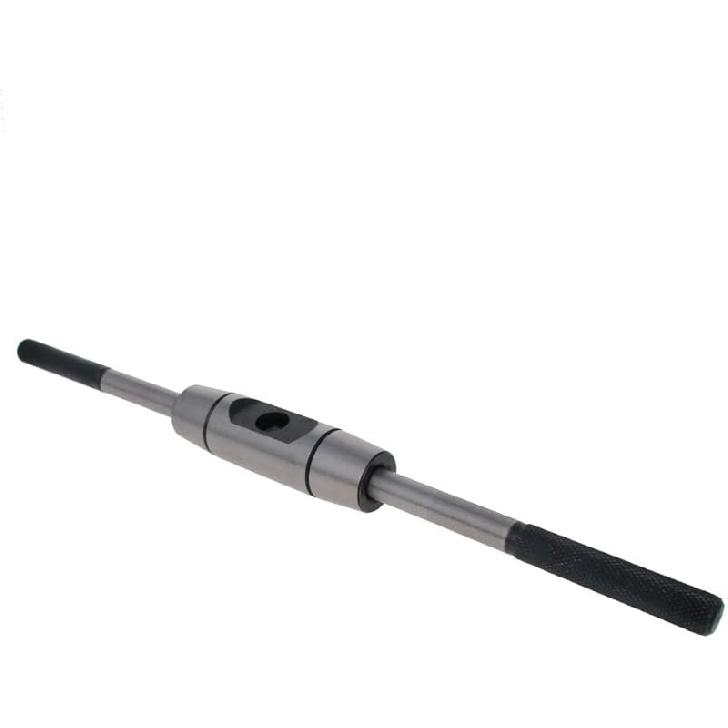 Utoolmart Adjustable Tap Wrench Handle, for Metric M10-M16 Taps, Hand Taps Holder Tap Reamer Tapping Wrench Tool, Die-casting Body