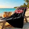 Eintracht Frankfurt Personalized Text Beach Towel Quickdry Soft Microfiber Perfect For Traveling Yoga Camping And Swimming