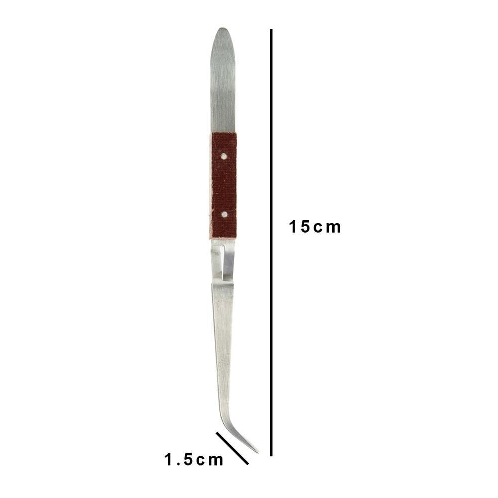 Professional Stainless Steel Tweezers for Jewelry Soldering Craft Repair