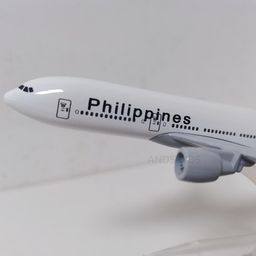 B747 16cm Air Philippines Plane 1/400 Aircraft Model Diecast Metal Alloy Replica Airplane Conference Table Ornament