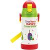 Skater (STWM3N-A) Double-Handled Stainless Steel Water Bottle with Straw, 350ml, Baby Mug, Very Hungry Caterpillar, Fruit Design