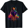 Ancient Egypt Pyramid Anubis Tutankhamun Egypt Mythology T-Shirt