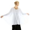 Transparent Sheer Shawl Top Loose Fit Chiffon Sunscreen Outerwear Thin Chiffon Cover Up  Vacation