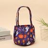 Portable Halloween Candy Bag Non-Woven Trick-or-Treat Bag Creative Candy Bucket  Party Favors