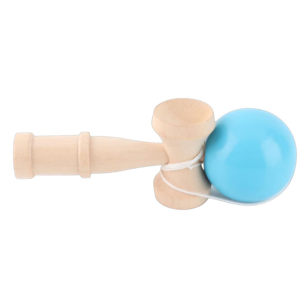 Kendama Wooden Kendama Toy Portable Kendama Improves Hand Eye Coordination with String for Indoor and Outdoor