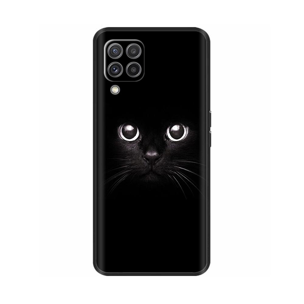 Per Samsung Galaxy A12 Custodia Verniciata Morbido Silicone Liquido Protezione Fotocamera Copri Telefono Per Samsung M12 F12 A 12 Galaxy M12 Fundas