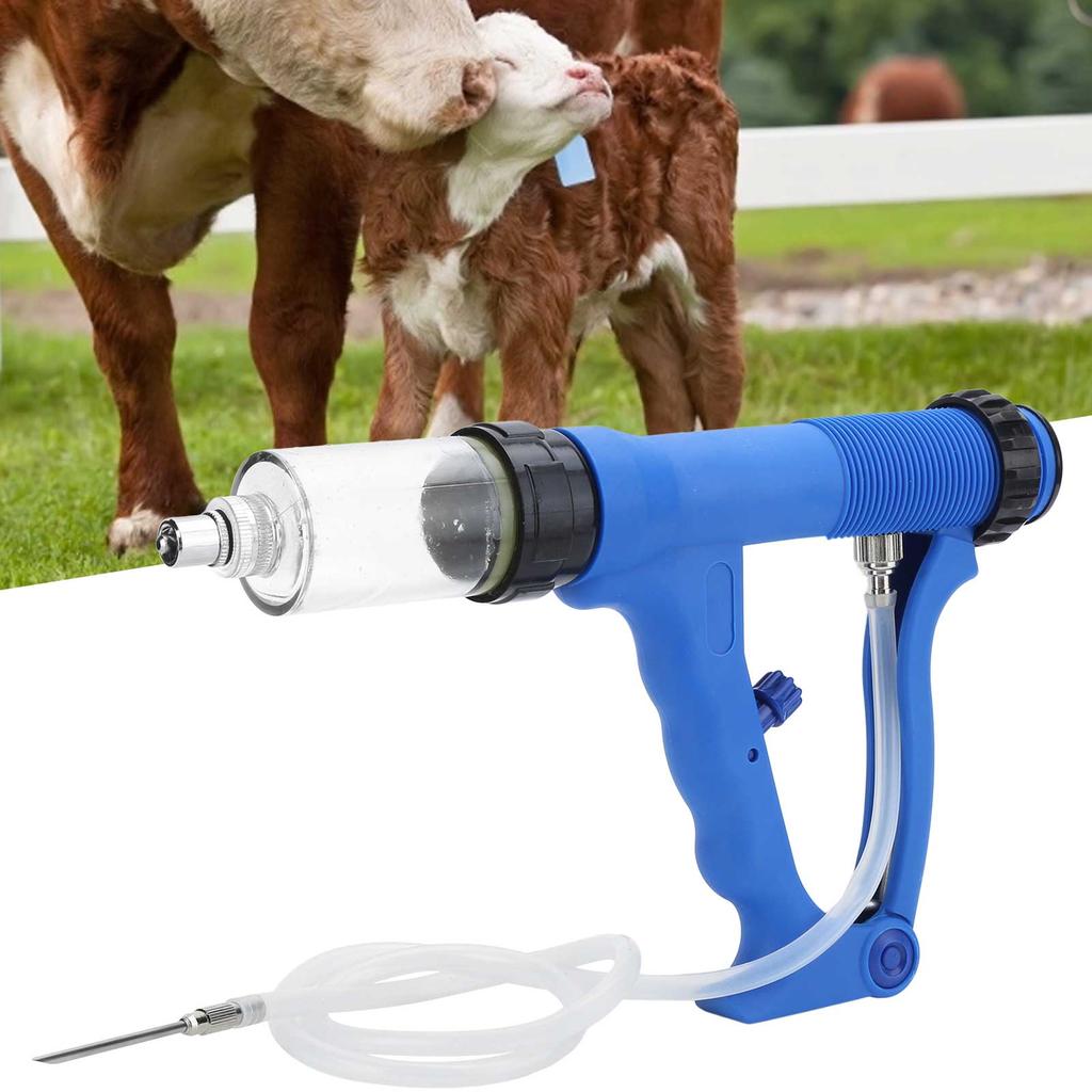 Vieh, Schafe und Schweine Veterinär Topfen Pistole Fütterung Container Automatische Drenching Tool30ml (zum