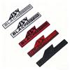 Car Black Edition 3D Emblem Sticker - Racing Checkered Flag Style Self-Adhesive Auto Body Decal Badge