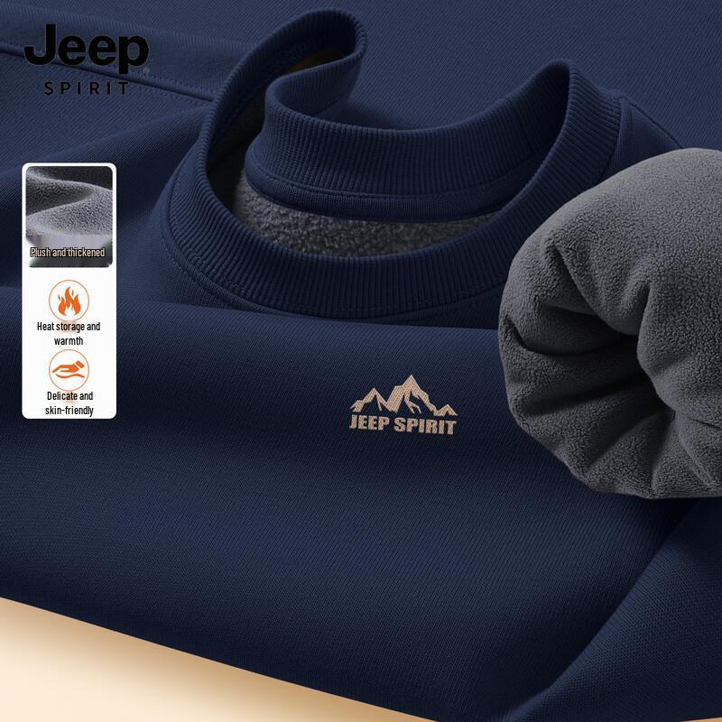 JEEP SPIRIT Herren 2025 Herbst/Winter Fleecefutter-Pullover