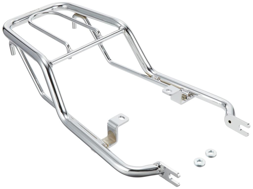Kijima Rear Carrier Rack for Double Seat Super Cub 110 and Cross Cub 110 ('18-) Chrome Plated, Part Number 210-268