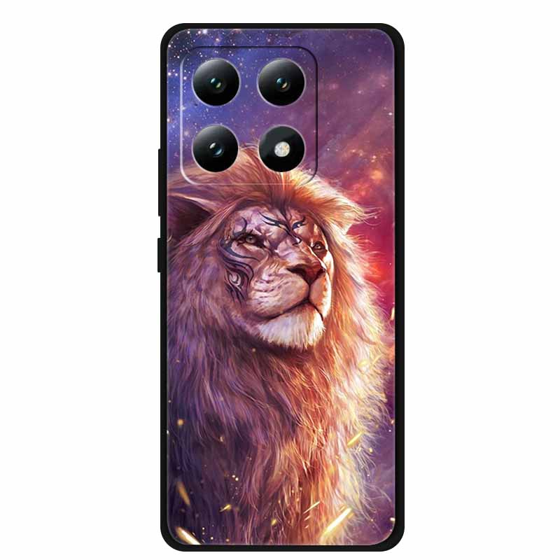 Handyhülle Für Xiaomi 15T Pro 5G Rückseite Hüllen Schwarzes Silikon Weiches Coque Für Xiaomi 15T 5G Hülle 15 T Pro 6,83" Fundas Schale