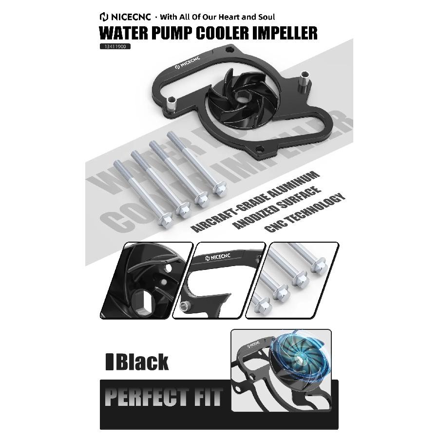 For KTM 950 Adventure S 2004-2006 Water Pump Cooler Impeller Spacer Kit 990 ADV/R/S LC8 Adventure 990 Super Duke/R Supermoto/R/T