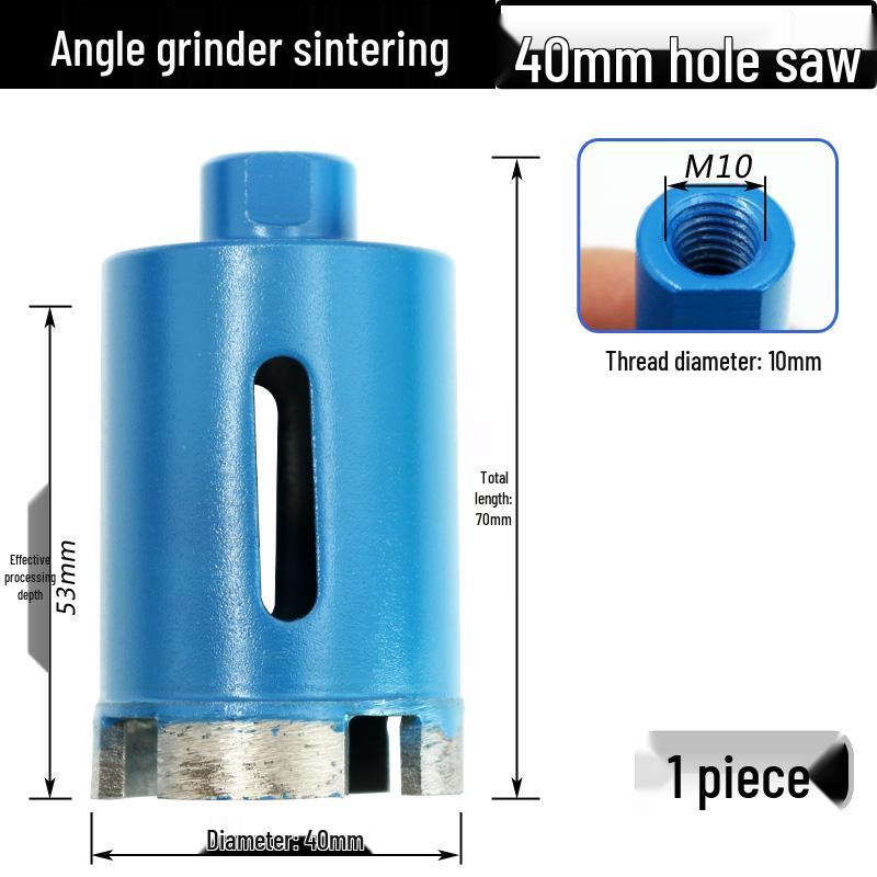 Sintered Diamond Hole Saw for Marble, Stone, Glass, Tile, and Granite