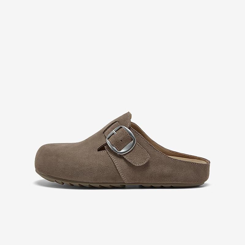 BASTO Flache Freizeit-Halbschuhe zum Hineinschlüpfen für Damen mit offener Zehenpartie