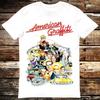 American Graffiti 70s Retro Movie Poster T Shirt Meme Gift Top Tee Unisex Gamer Movie Music 6294