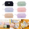 Estuche de Gran Capacidad Doble Capa Bolsa para Lápices Bolsa de Papelería para Niñas Niño