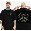 Motorcycles Cotton TShirt Men Vintage Streetwear Retro Casual Cool Grunge Style