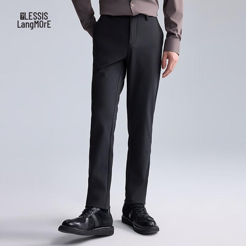 

Lilanz Men s Soft Elastic Straight-Leg Casual Pants 32 (170/80A)