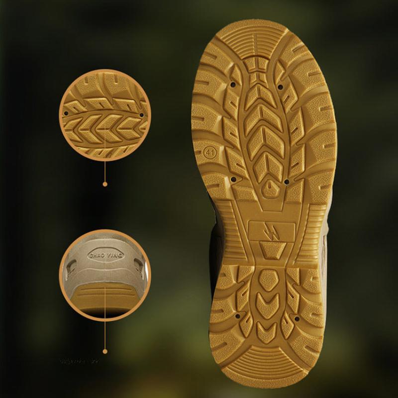 Men's Hiking Boots  Outdoor Platform Soles Wear-resistant Martin Boots