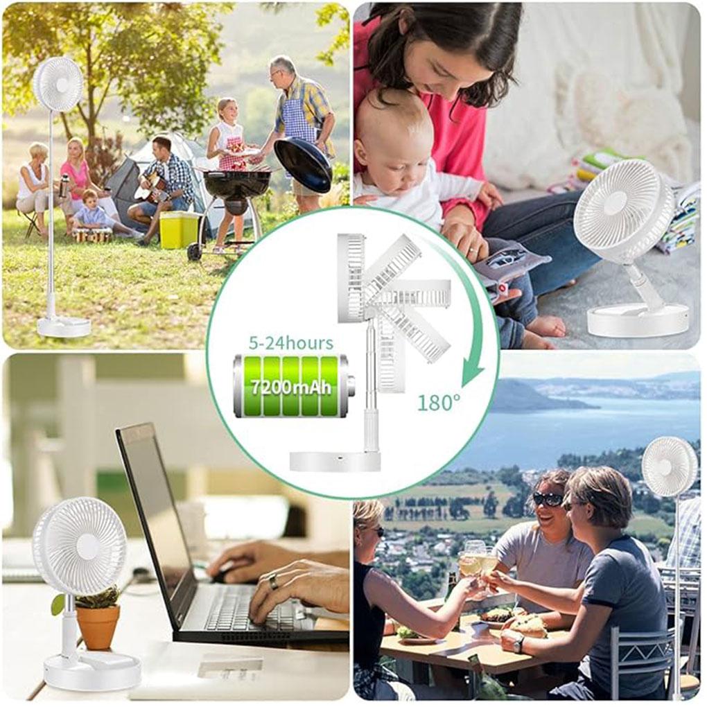 Fan On Go Portable And Eco-friendly Cooling Solution Portable Desk Fan Camp Cooling Fan Portable Fan