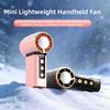 Mini Turbo Fan Handheld Personal Cooling Fan Cooler Supplies Electric Handheld Fan  Hiking Gear