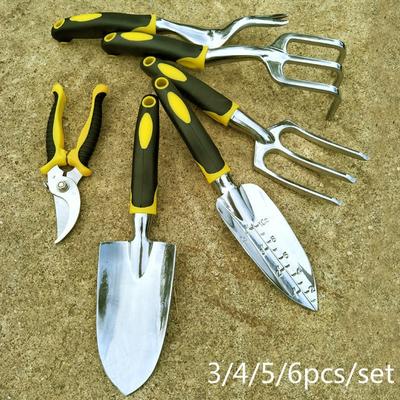 Multifunctional Gardening Tools Set 3/4/5/6 PCS  30cm Spade Shovel Rake Flower Potted Plant Fishing