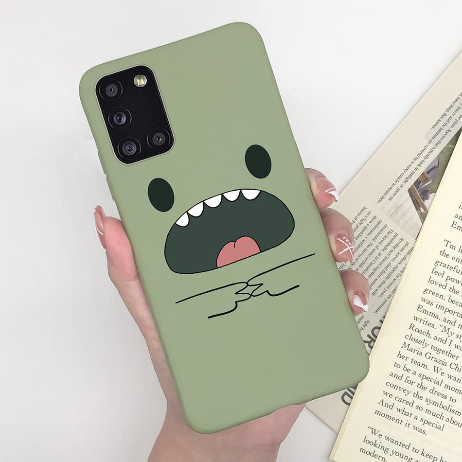 For Samsung Galaxy A31 Case For Samsung A31 A 31 SM-A315F 6.4 Phone Cover Soft Silicone Case For Coque Samsung A31 Phone Cases