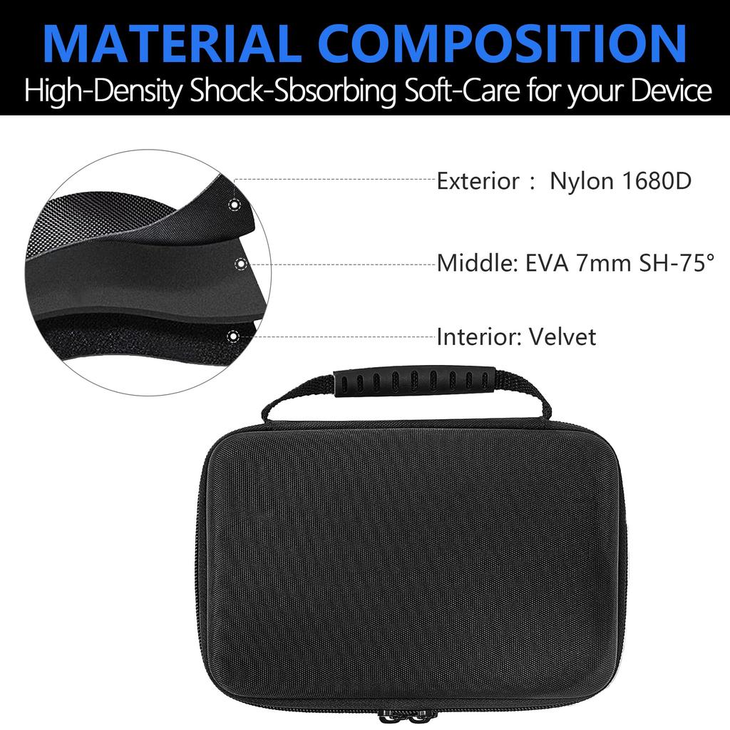 Musiin Premium Velvet Travel Case for Focusrite Scarlett 4th Generation Audio Hardshell Match 2i2 Protective Travel Carrying Cover Bag 2i2, Interface,