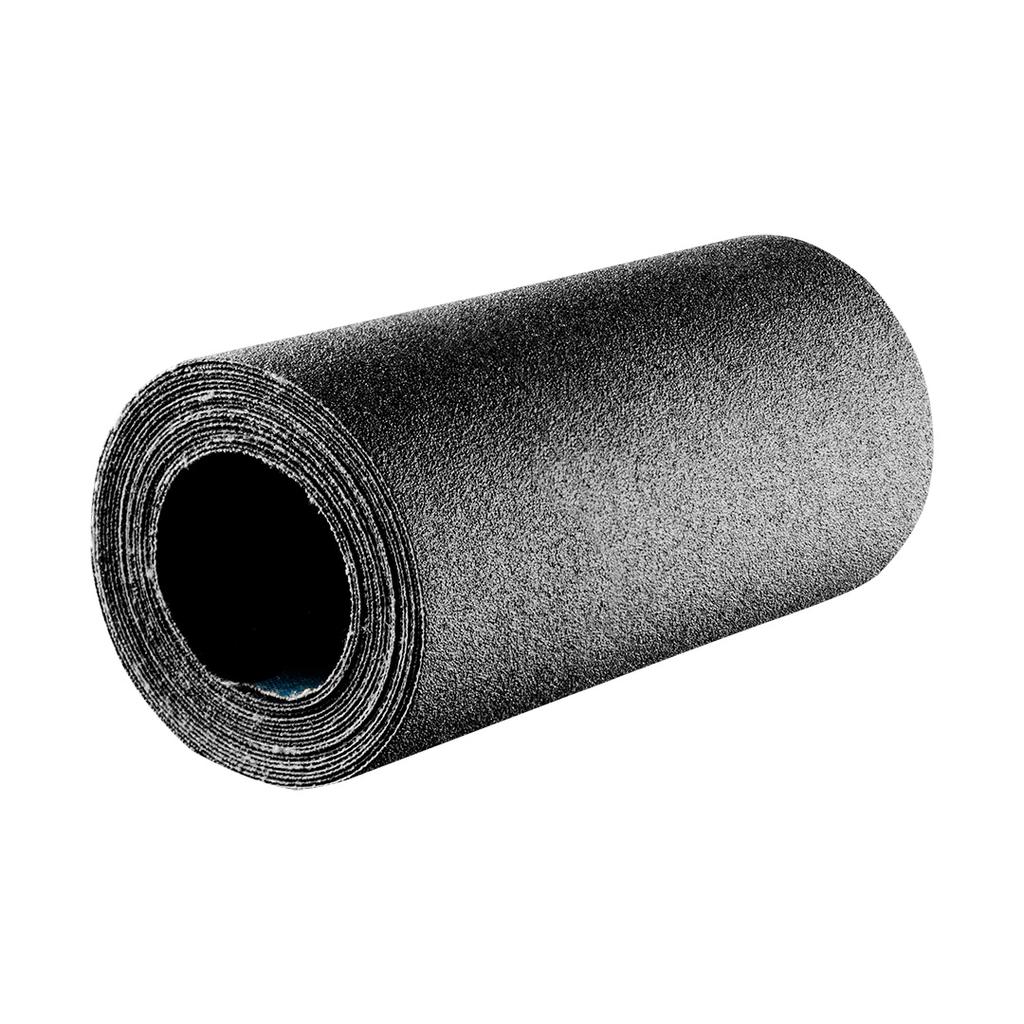Abrasive cloth roll, 2.5 m x 115 mm, K120